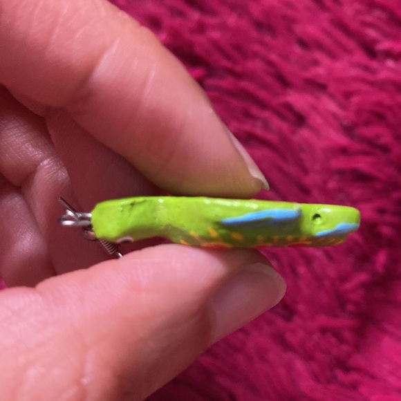 Puerto Rico artisanal turtle earrings 🐢 🌺 🇵🇷 - Picture 17 of 17